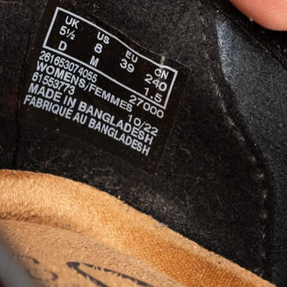 Clarks Women's Neiley Pearl Leather Slip On Pumps Black Size 8 M - Picture 6 of 7